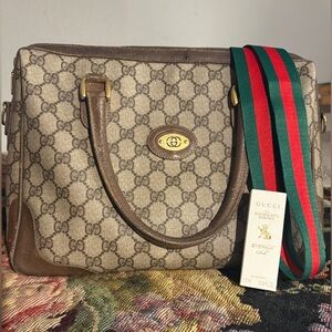 Vintage Gucci Boston Bag w/ Gift